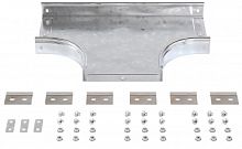 Тройник для лотка горизонтальный без крышки DKC S5 Combitech DPT 200х50 с креплением картинка